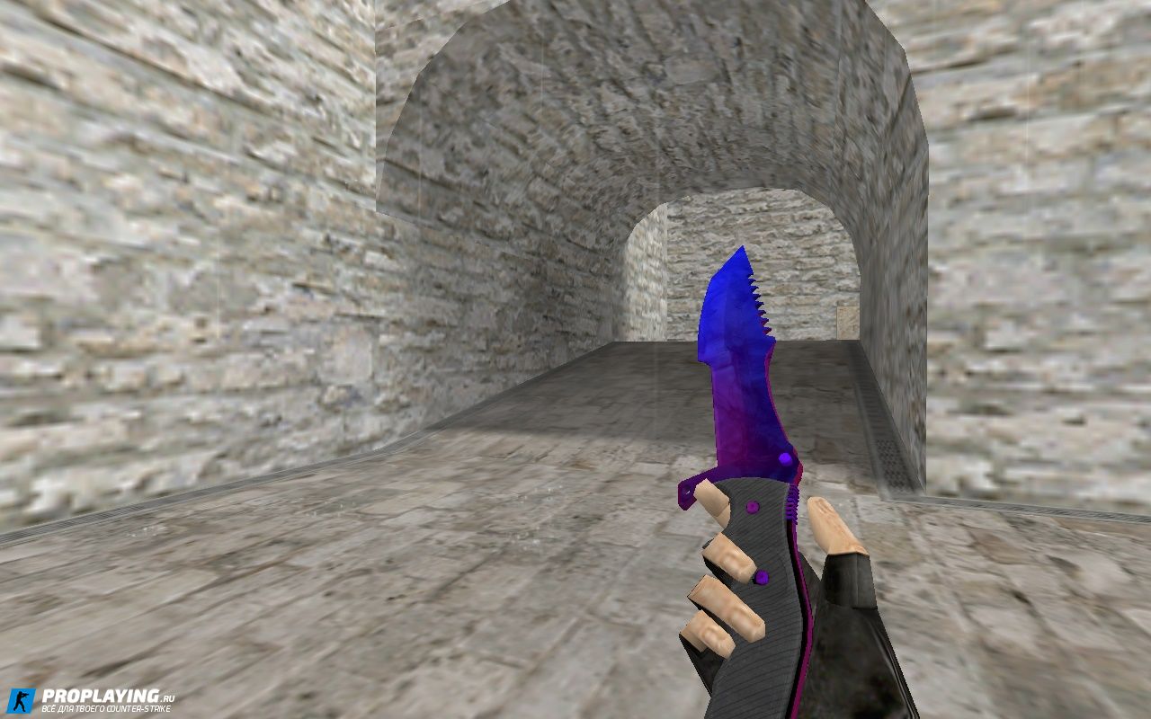 HD модель «Huntsman knife PB» для CS 1.6