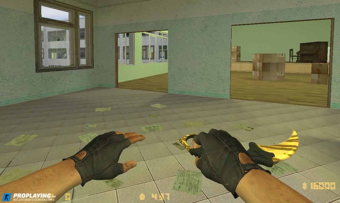 HD модель Kerambit | Зуб Тигра для CS 1.6
