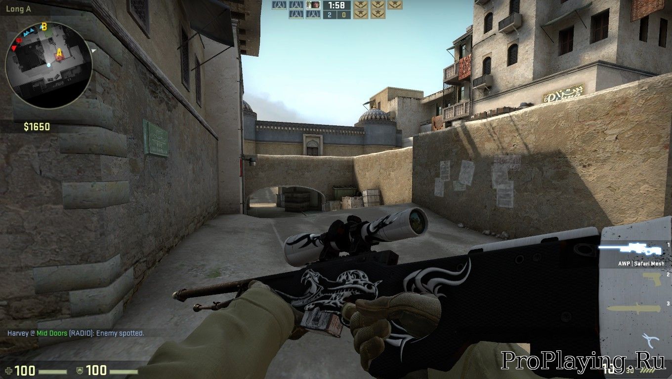 Модель «AWP Ruthless» для CS:GO