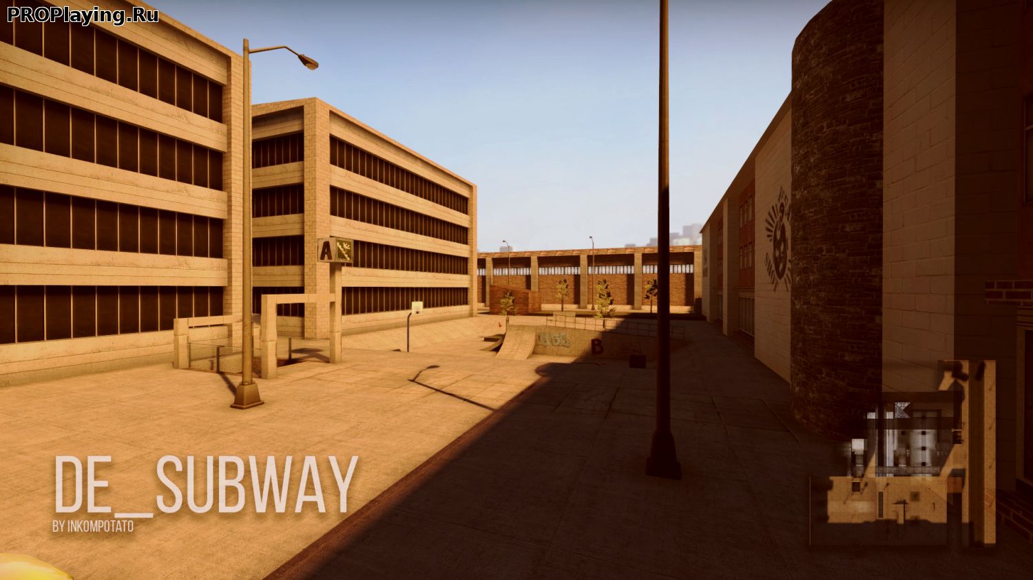 Карта de_subway для CS:GO
