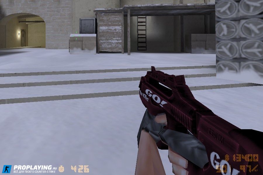 Модель «P90 Developed» для CS 1.6