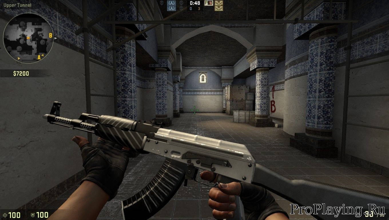 Модель  «AK47 | FRONTLINE»  для CS:GO