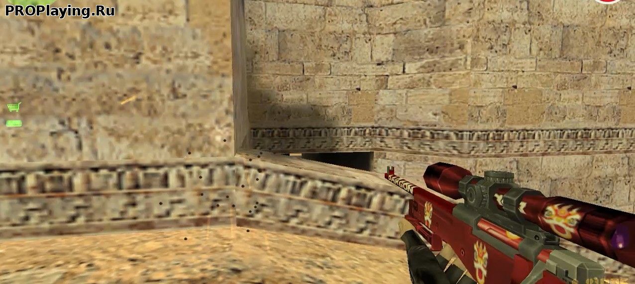 Модель AWP «Classic RED Dragon» для CS 1.6
