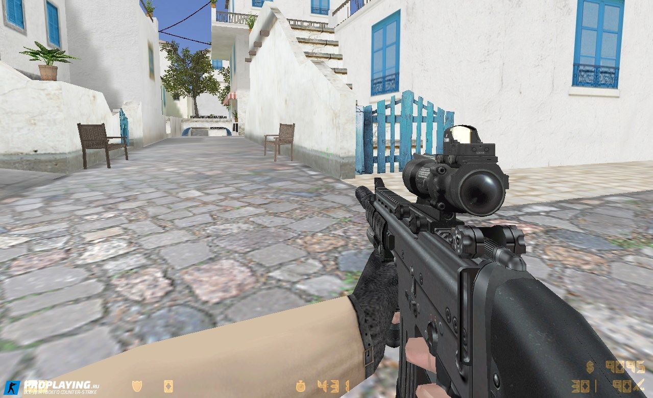 Качественная модель оружия M4A1 Nice для CS 1.6