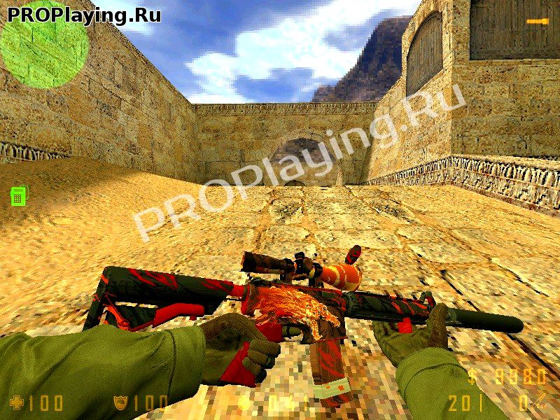 Модель оружия sig 553 howl для CS 1.6