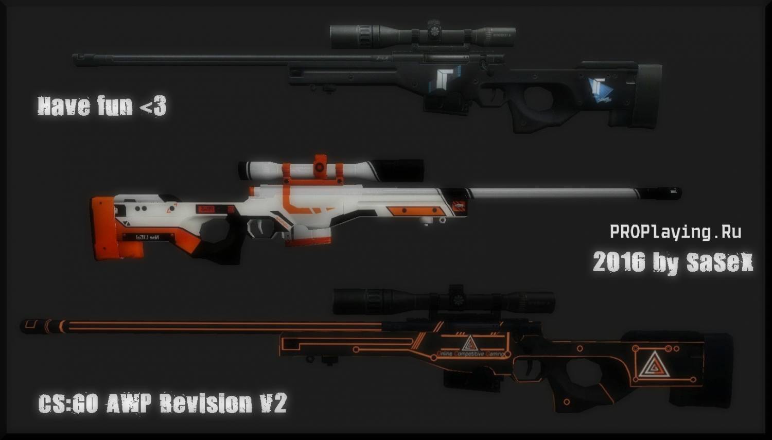 CS:GO AWP Пак для CS 1.6